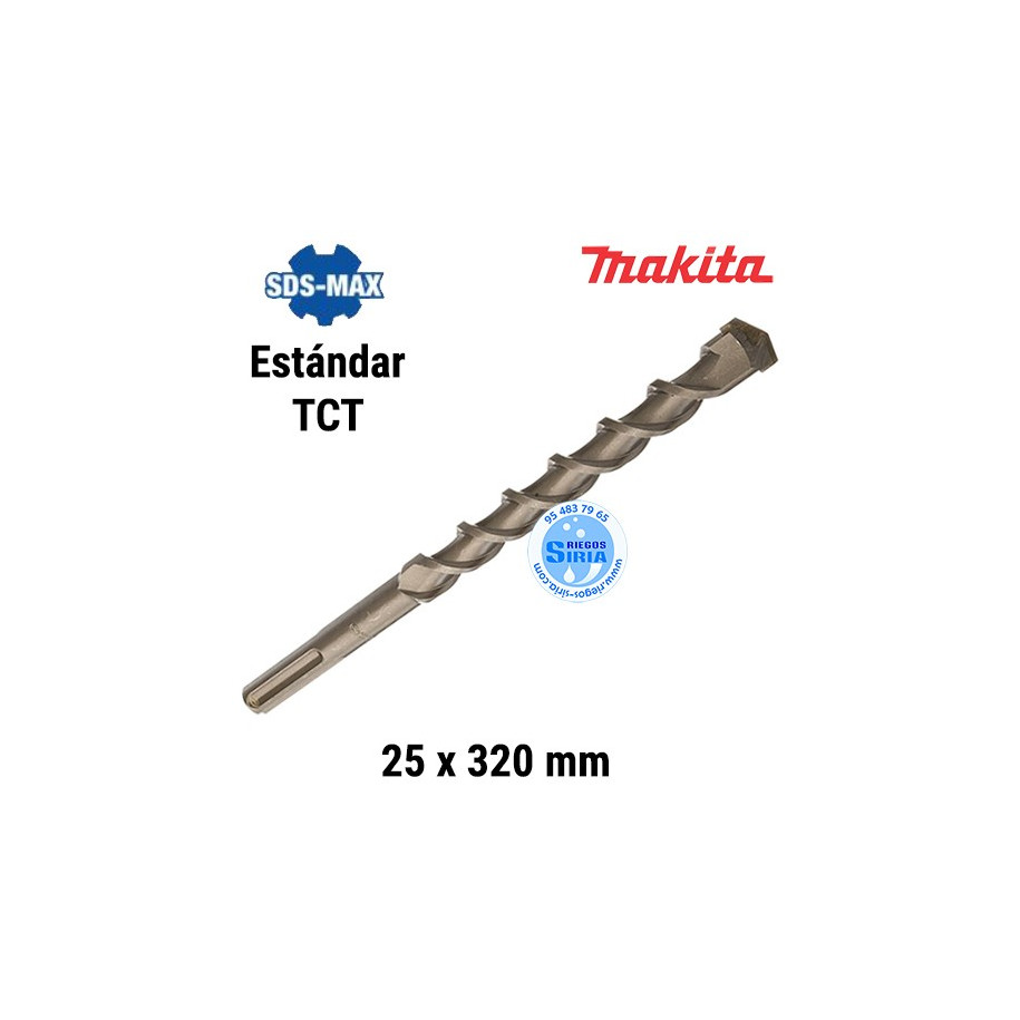 Broca SDS-Max Estándar TCT 25 x 320mm D-34039