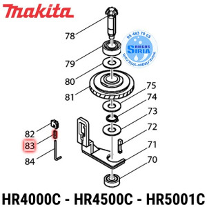 Muelle 3 Original HR4000C HR4040C HR4500C HR5001C 233180-9