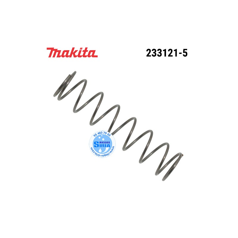 Muelle Compresión 4 Original Makita 233121-5 233121-5