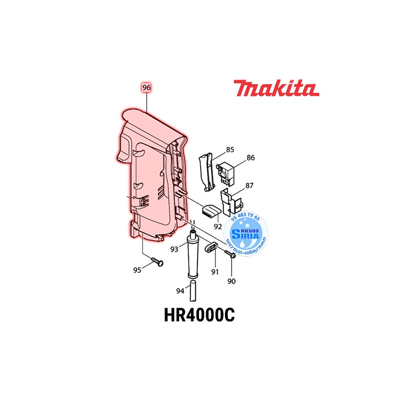 Mango Original Makita HR4000C 416290-9