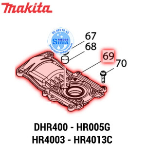 Tapa Bloque Original DHR400, HR005G, HR4003C, HR4013C 454319-3