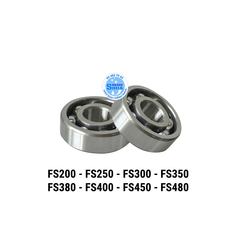 Juego Rodamientos Cigüeñal compatible FS200 FS250 FS300 FS350 FS380 FS400 FS450 FS480 021125