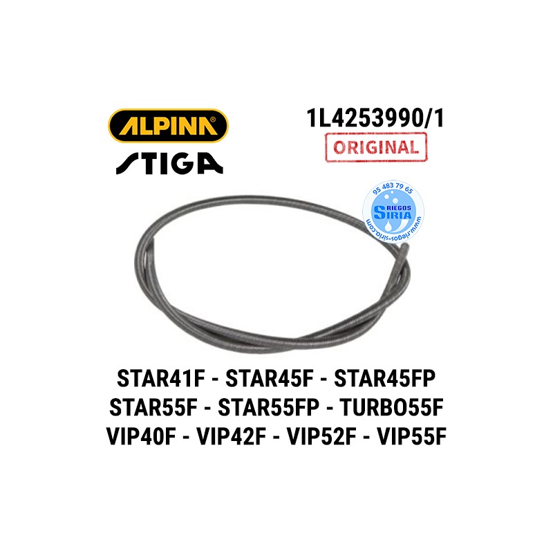 Eje Flexible Original STAR41F STAR45F STAR45FP STAR55F STAR55FP TURBO55F VIP40F VIP42F VIP52F VIP52FP VIP55F 130585