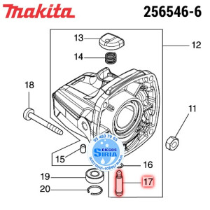 Bulón 4 Original Makita 256546-6 256546-6