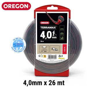 Hilo Nylon Oregon Terramax 4,0mm x 26 metros 130342