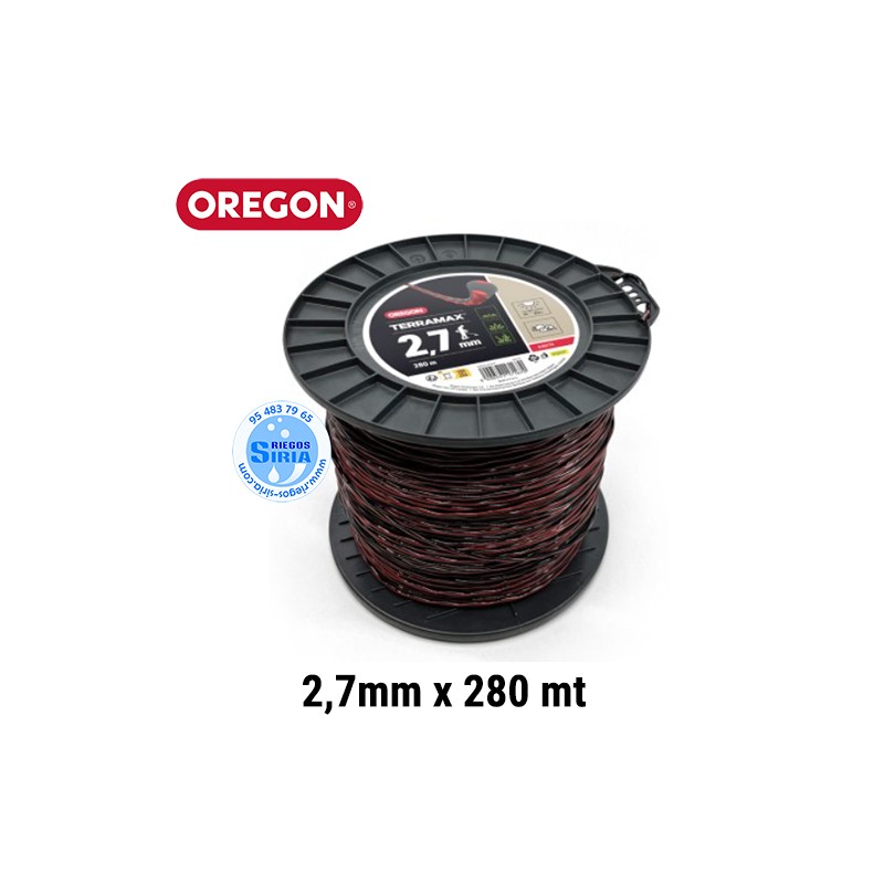 Hilo Nylon Oregon Terramax 2,7mm x 280 metros 130344