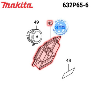 Terminal Batería Original Makita 632P65-6 632P65-6