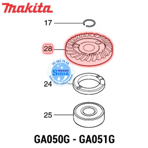 Corona Helicoidal 37 Original GA050G GA051G 227A65-5