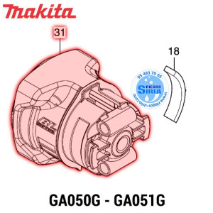 Carcasa Motor Original GA050G GA051G 1830B1-8