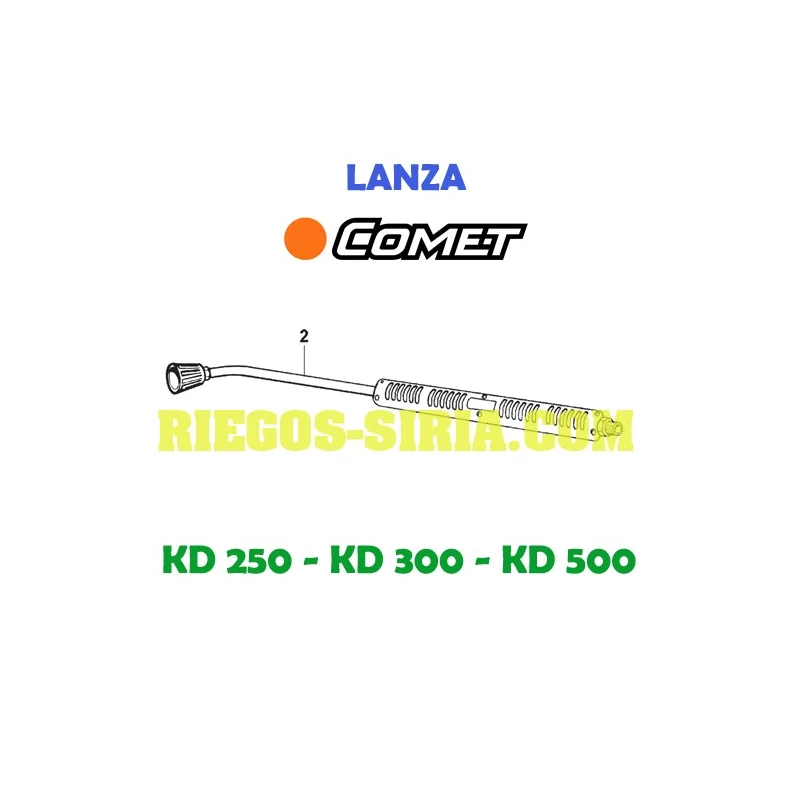 Lanza Comet KD250 KD300 KD500 3301 0976