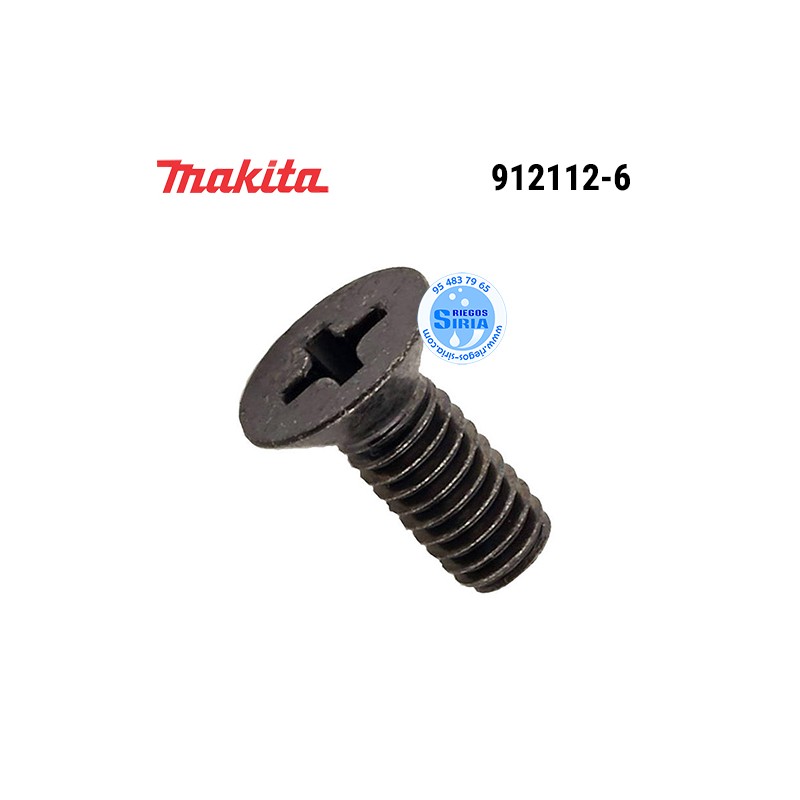Tornillo M4x10* Original Makita 912112-6 912112-6