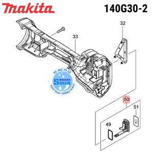 Tapa Completa Original Makita 140G30-2 140G30-2