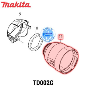 Caja de Martillo Completa Original TD002G 141J66-2