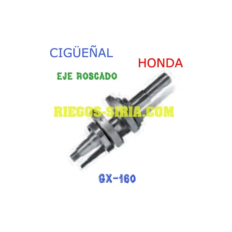 Cigüeñal adaptable GX160 200 Eje Roscado 000358