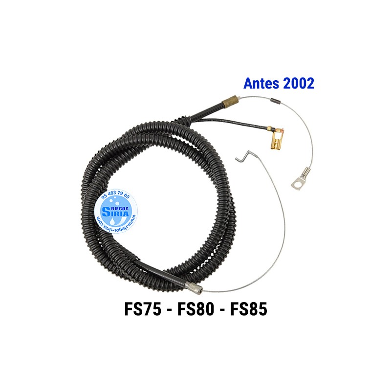 Cable Acelerador Completo compatible FS75 FS80 FS85 (Modelos antes 2002) 020941