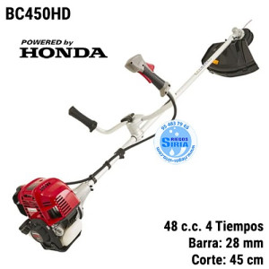 Desbrozadora 47,8 c.c. Manillar 45cm BC450HD Honda 281521003/21