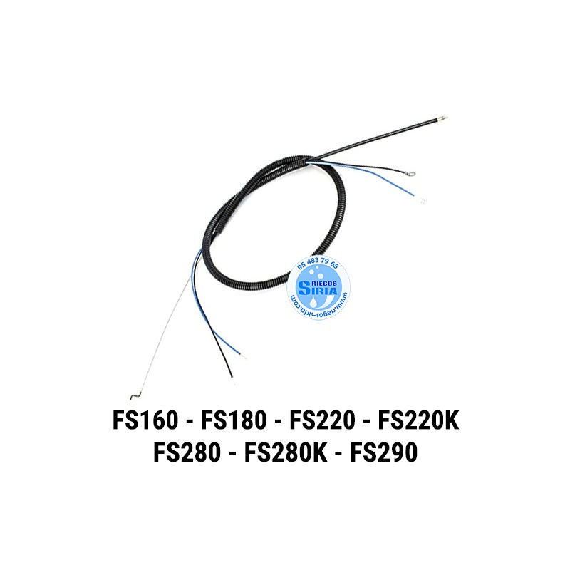 Cable Acelerador Completo compatible FS160 FS180 FS220 FS220K FS280 FS280K FS290 020991