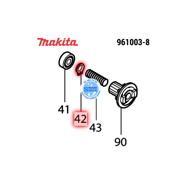 Grupilla S-7 Original Makita 961003-8 961003-8