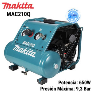 Compresor 650W 9,3 Bar MAC210Q MCA210Q