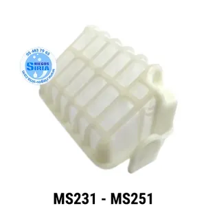 11431404401 FILTRO de AIRE de NYLON Stihl MS231 MS251