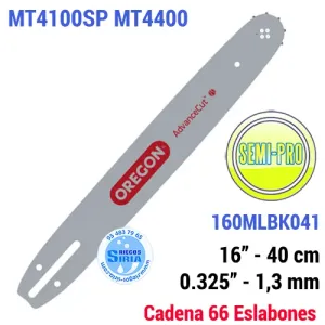 ESPADA Oregon 160MLBK041 0.325" 1,3mm 40cm EFCO