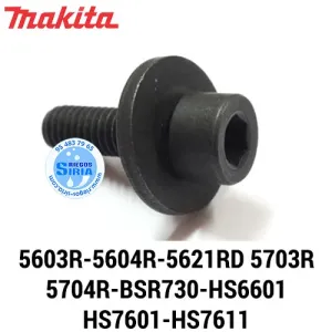 266024-8 TORNILLO ALLEN RI M6X20 Original Herramientas Makita