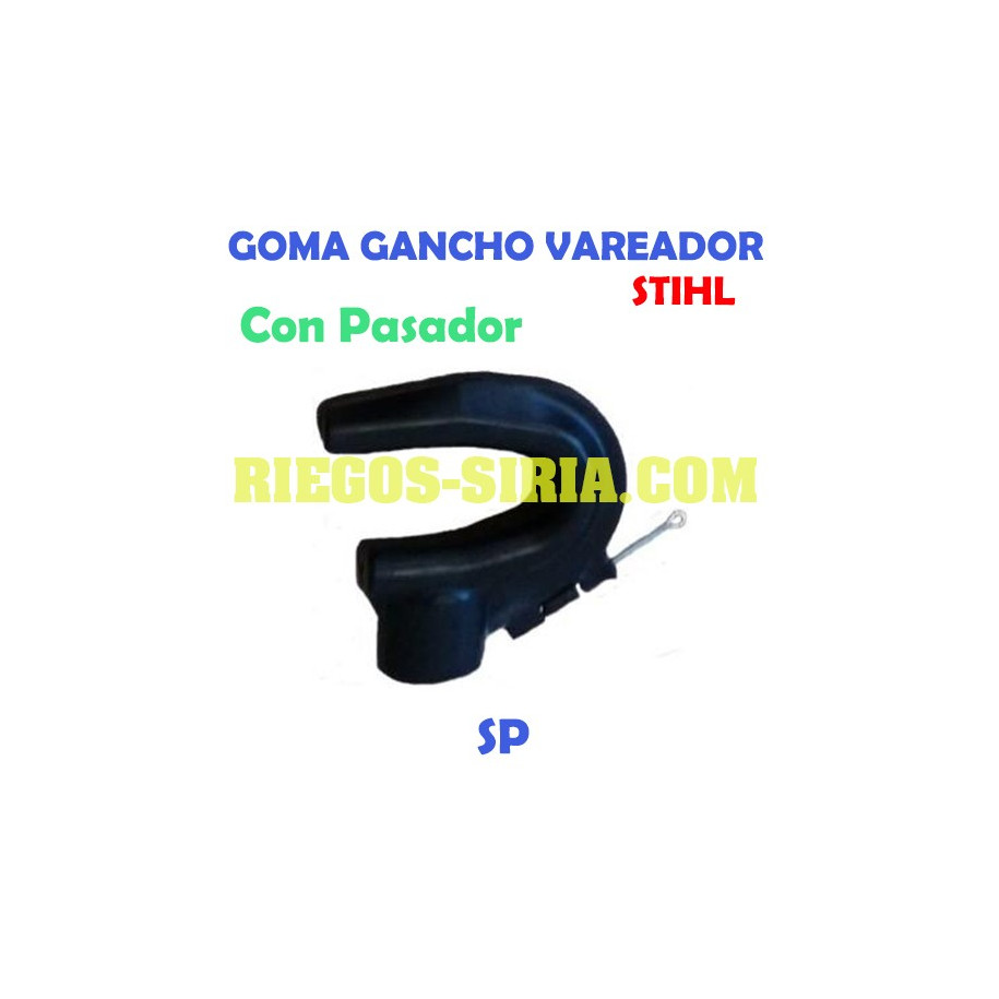 Goma Gancho con Pasador Vareador compatible SP400 SP450 020471