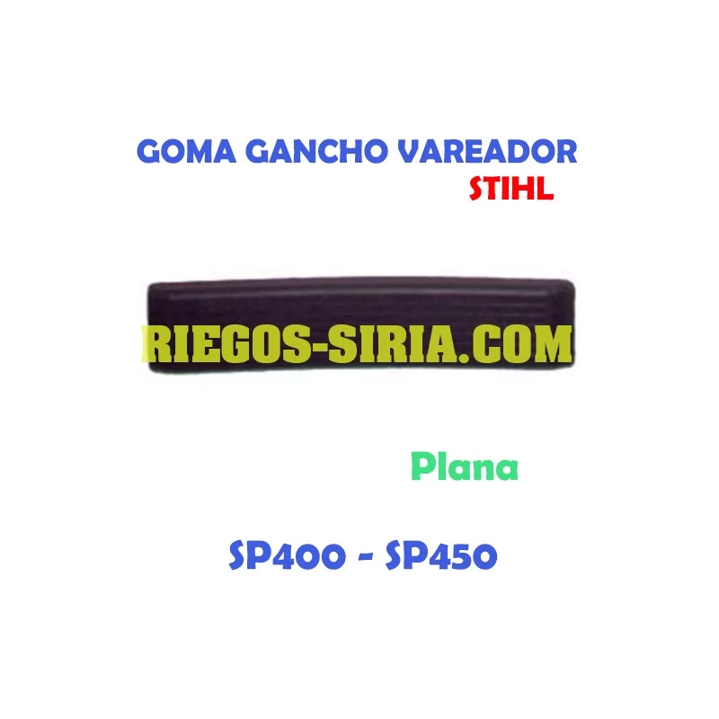 Goma Gancho Plana Vareador compatible SP400 SP450 020473