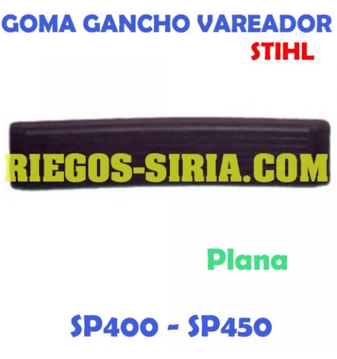 Goma Gancho Plana Vareador compatible SP400 SP450 020473