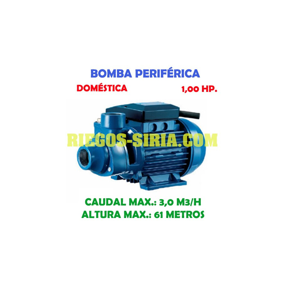 Bomba Doméstica Periférica 1,00CV 230V