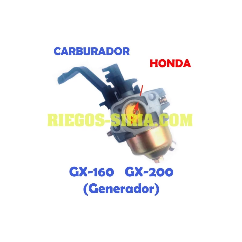 Carburador adaptable GX160 GX200 Generador 000242