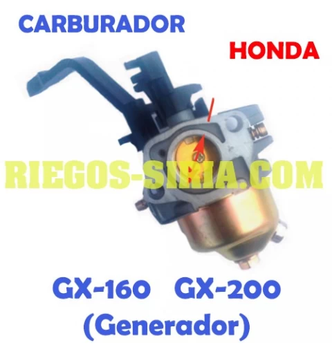 Carburador adaptable GX160 GX200 Generador 000242