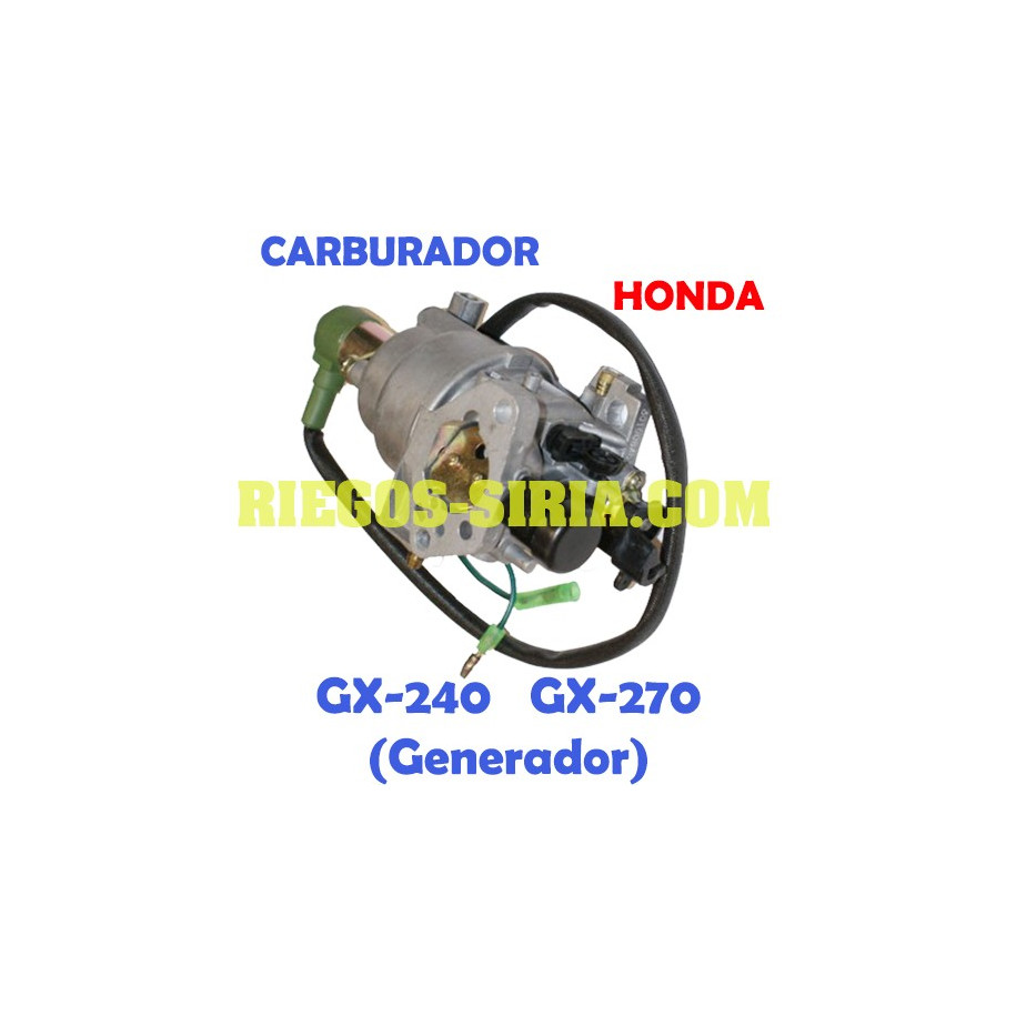 Carburador adaptable GX240 GX270 Generador 000243