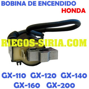 Bobina de encendido adaptable GX110 GX120 GX140 GX160 GX200 000027