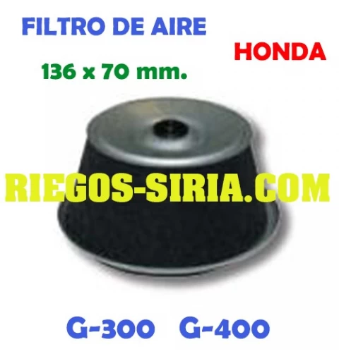 Filtro de aire adaptable G300 400 000180