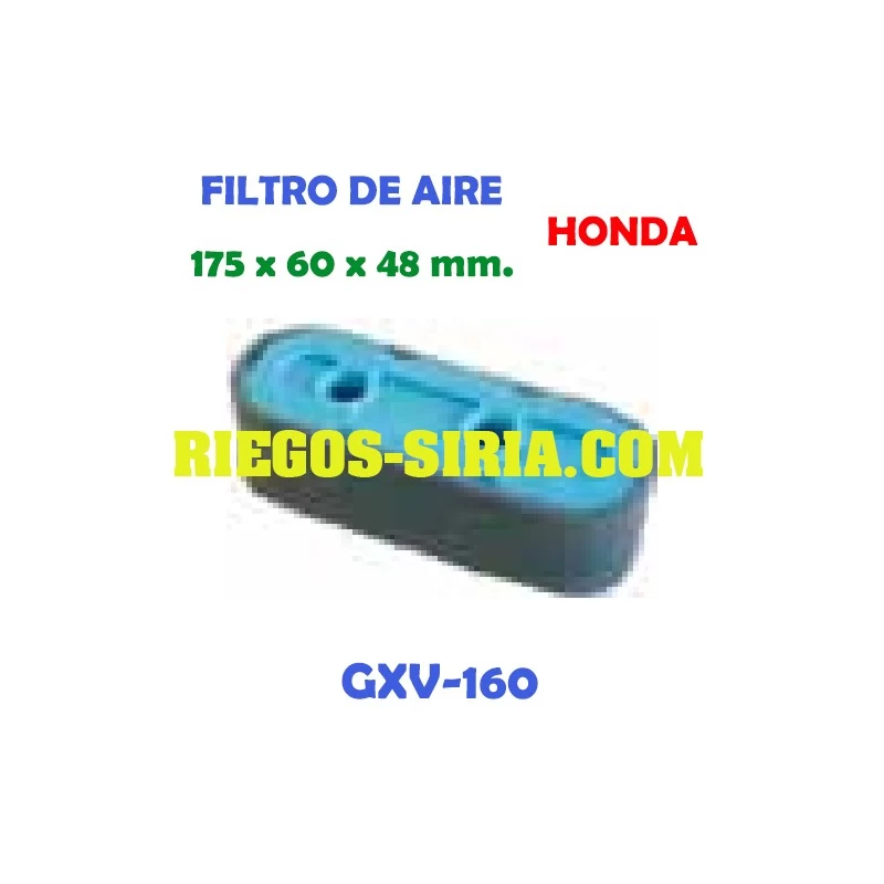 Filtro de aire adaptable GXV 160 000085