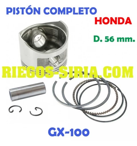 Pistón Completo adaptable GX100 000126