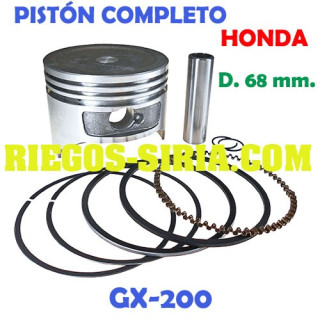 Pistón Completo adaptable GX 200 000130