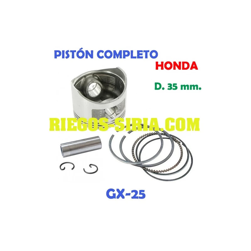 Pistón Completo ORIGINAL Honda GX 25 000270