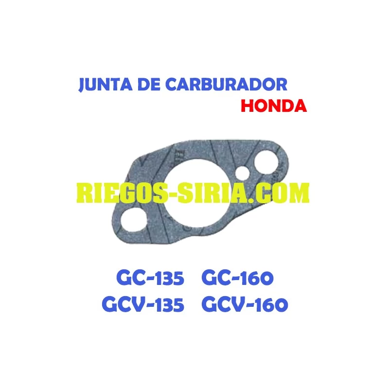Junta carburador GCV135 GCV160 000171