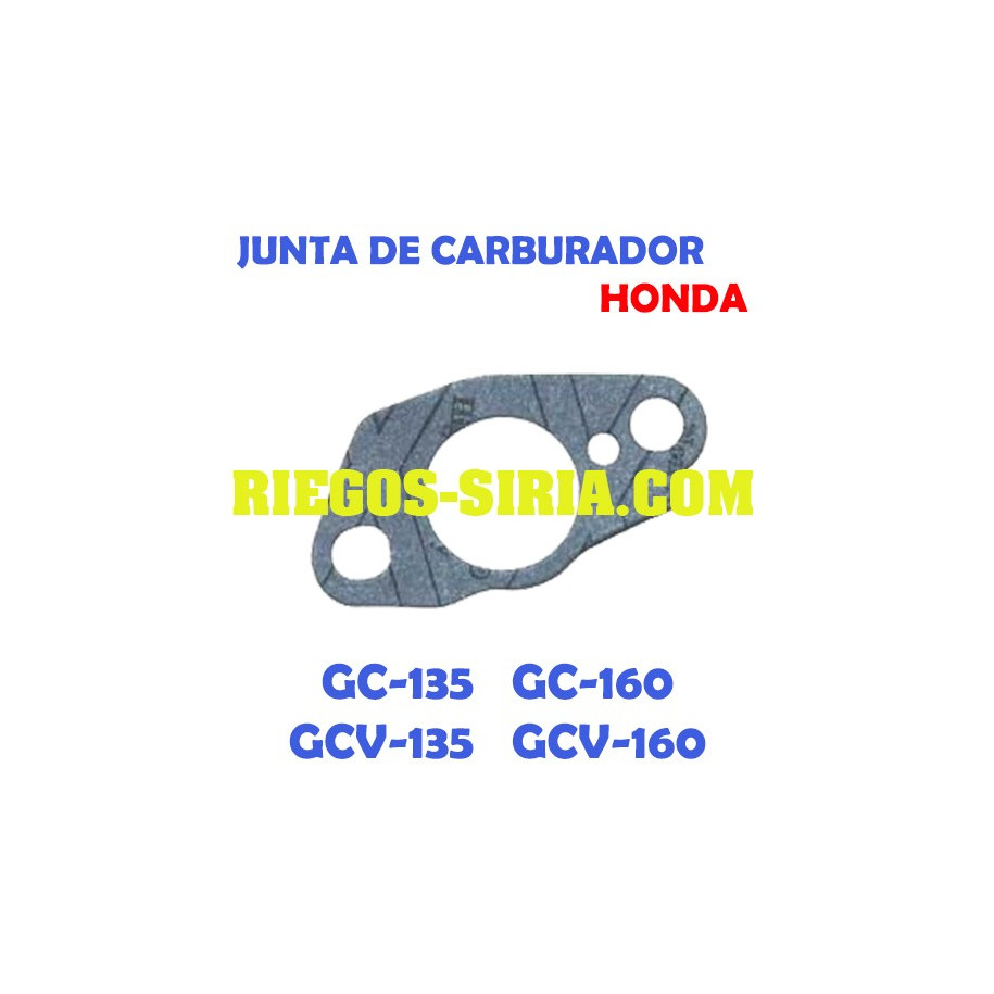 Junta carburador GCV135 GCV160 000171