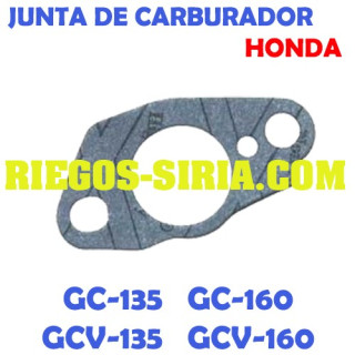 Junta carburador GCV135 GCV160 000171