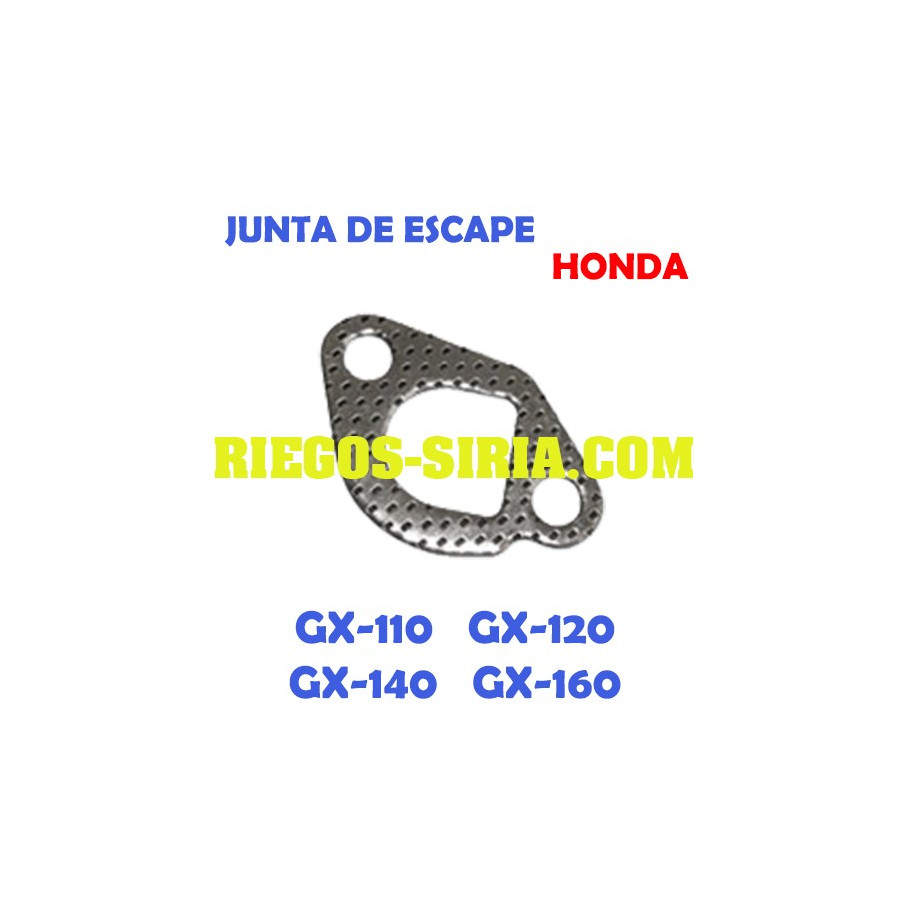 Junta para Escape adaptable GX110 GX120 GX140 GX160 000123