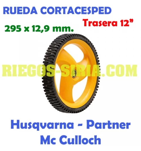 Rueda Trasera Cortacesped Husqvarna Partner Mc Culloch 110291
