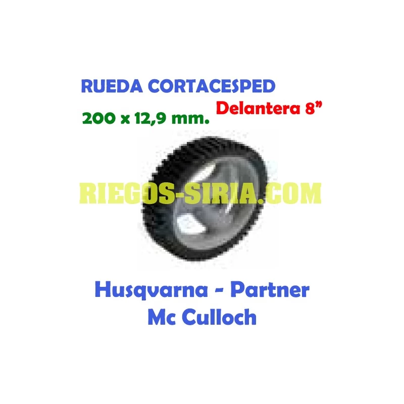 Rueda Delantera Cortacesped Husqvarna Partner Mc Culloch 110290