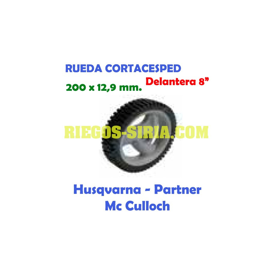 Rueda Delantera Cortacesped Husqvarna Partner Mc Culloch 110290