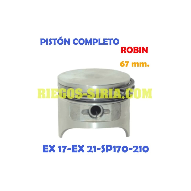 Piston Completo adaptable Robin EX17 EX21 SP170 SP210 050042