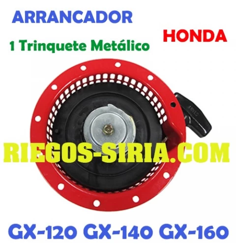 Arrancador adaptable GX120 GX140 GX160 1 Trinquete Metálico 000451