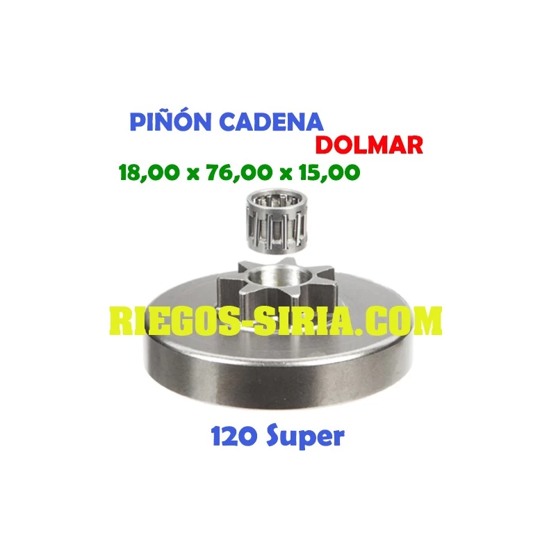 Piñón Cadena 3/8" 7 Dientes 120 Super 120022