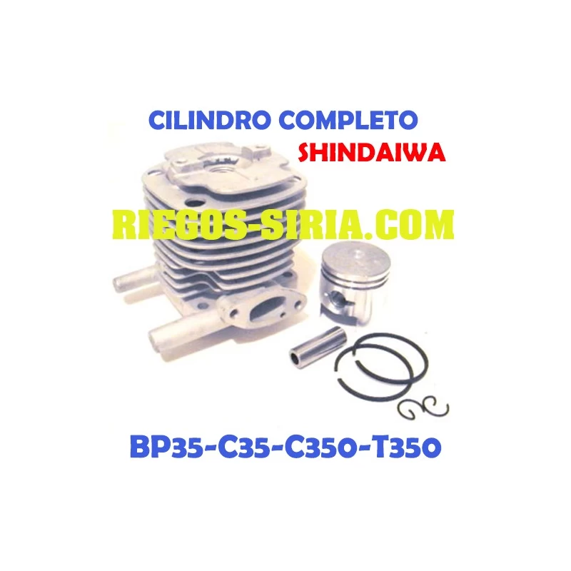 Cilindro Completo adaptable Shindaiwa BP35 C35 C350 R35F T350 100011